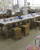 こべっこランド（神戸市総合児童センター）の造形スタジオ
