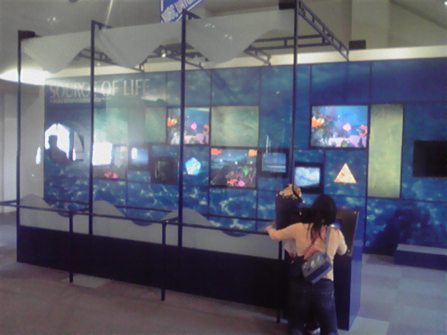 水の科学博物館の展示物